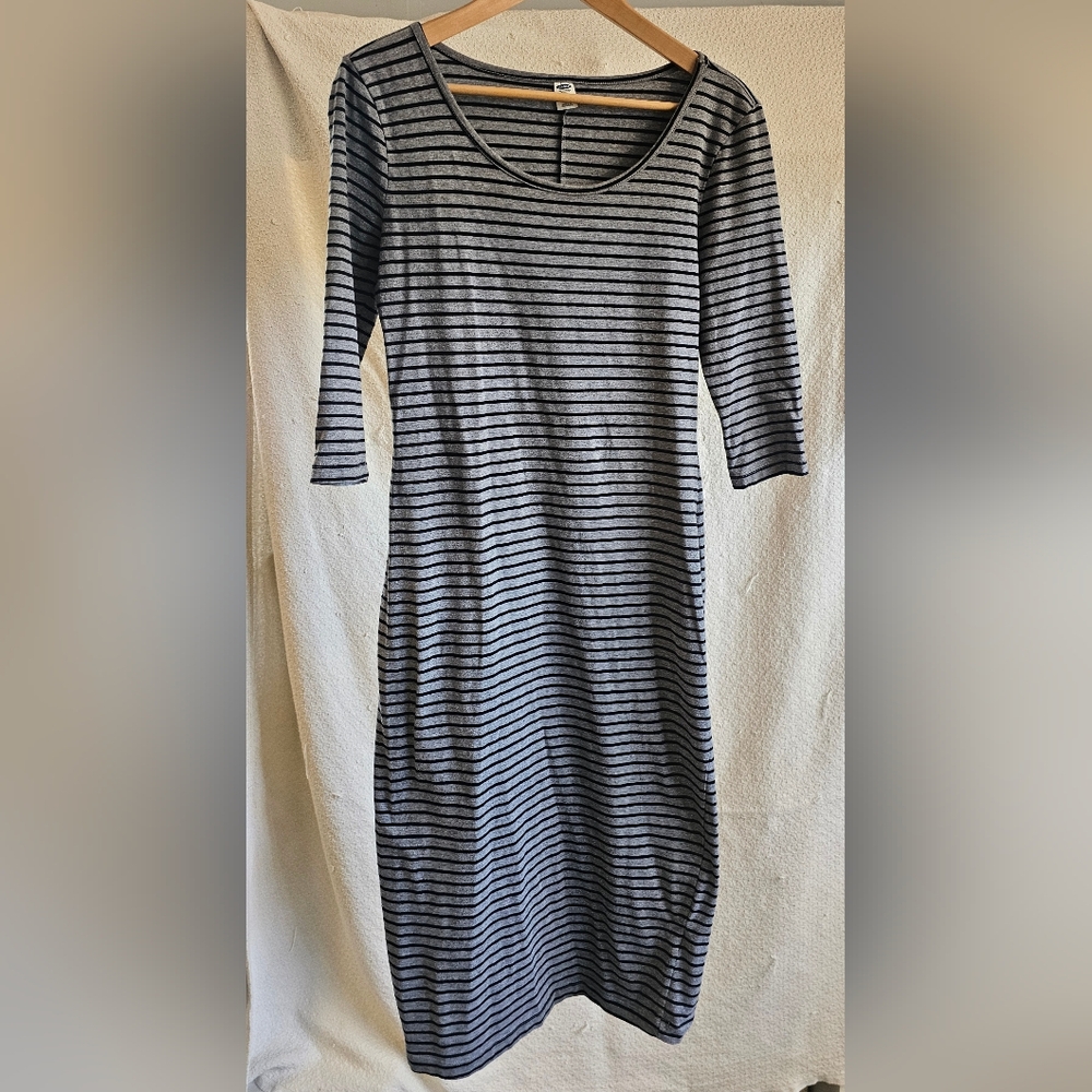Old Navy 3/4 Sleeve Tshirt Dress, Size Small